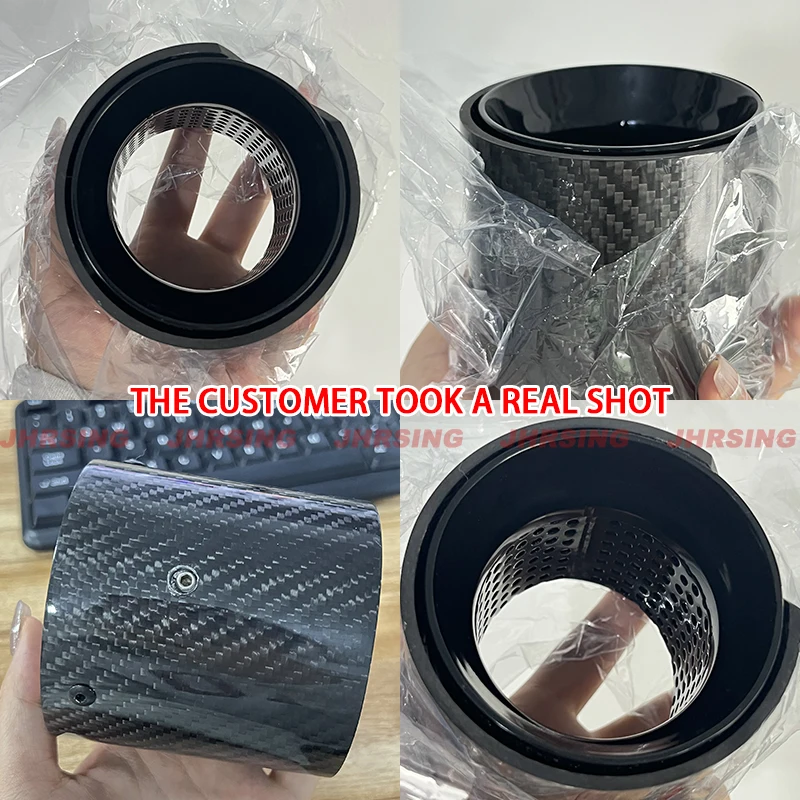 High Performance Carbon Fiber Exhaust Tip For Bmw G80 M3 G82 G83 M4