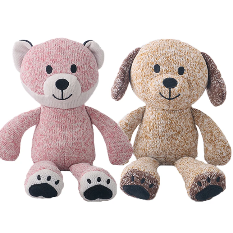 D KING Stuffed Animal Toys Plush Custom Knitted Snake Plush Toy