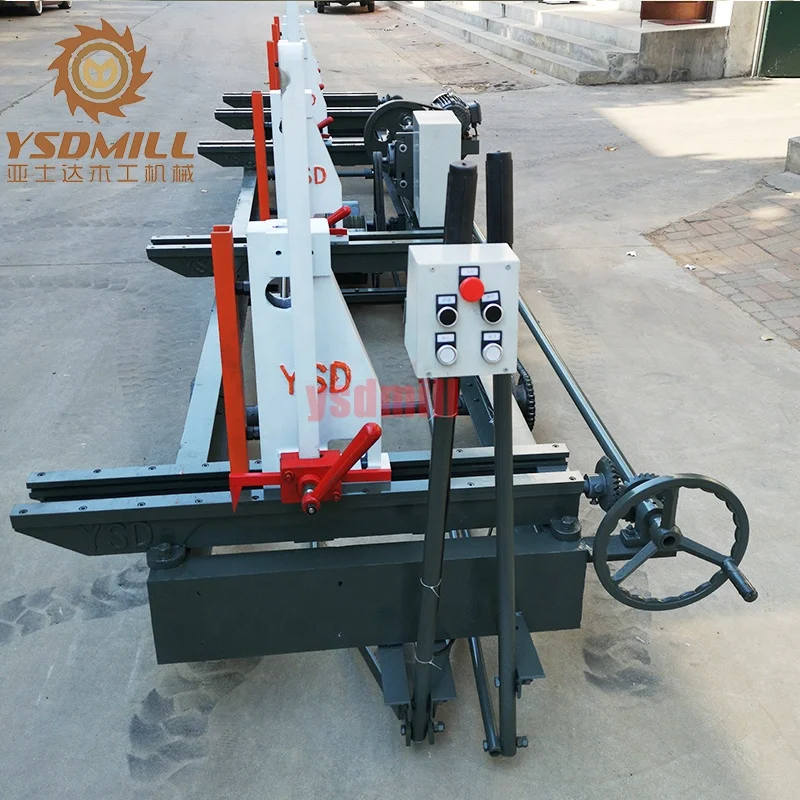 Vertical band saw cutting machine price wood cutting sawmill machine with log carriage