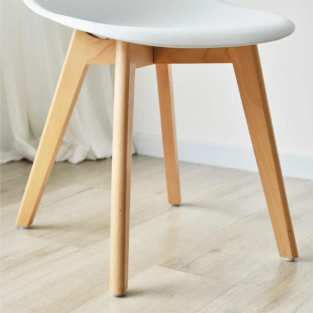 Factory Wholesale Price White Pp Plastic Chair Stackable Silla Plstico Comedor Plastic Chairs Commerical Restaurant Dining Chair