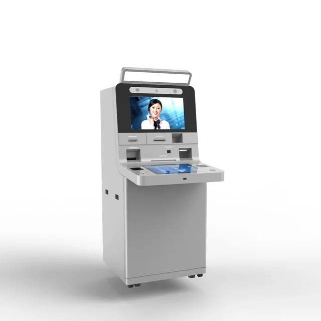 Cash Dispensing Deposit Self Service Terminal Kiosk automated cash payment machine kiosk atm cash machine