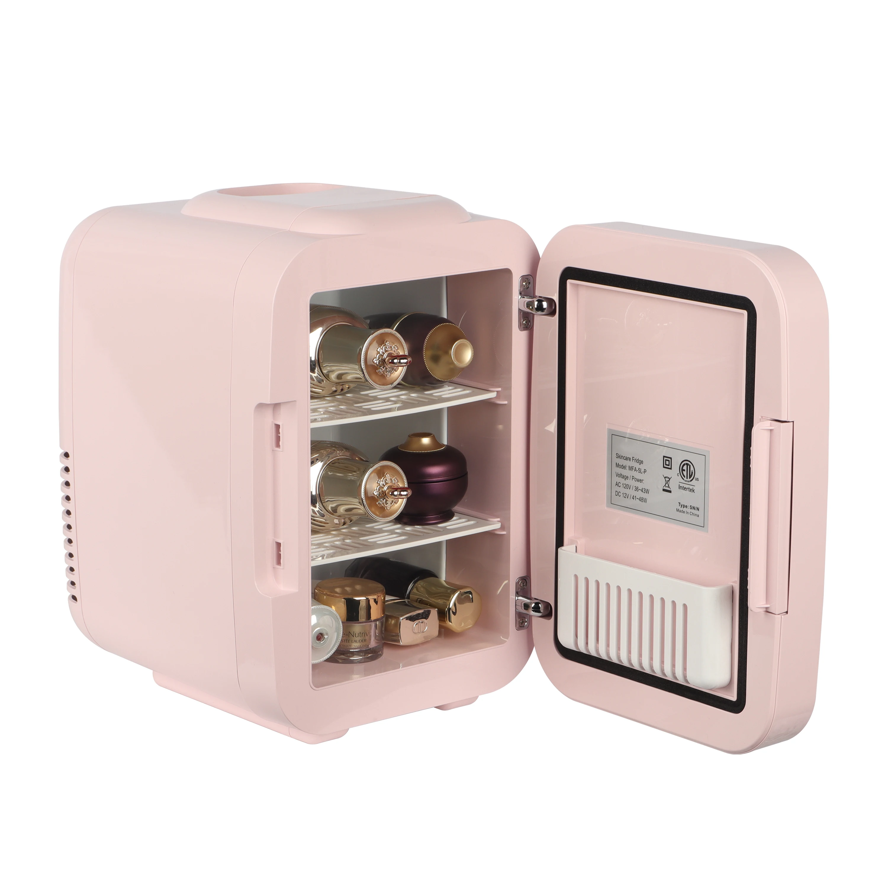 4L 5L Portable Mini Beauty Fridge Custom Little Makeup Refrigerator with Mirror Skin Care Cosmetic Beauty Fridge