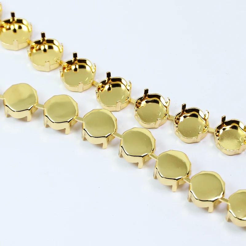 Wholesale Empty Cup Chain Crystal Chain For Jewelry Making