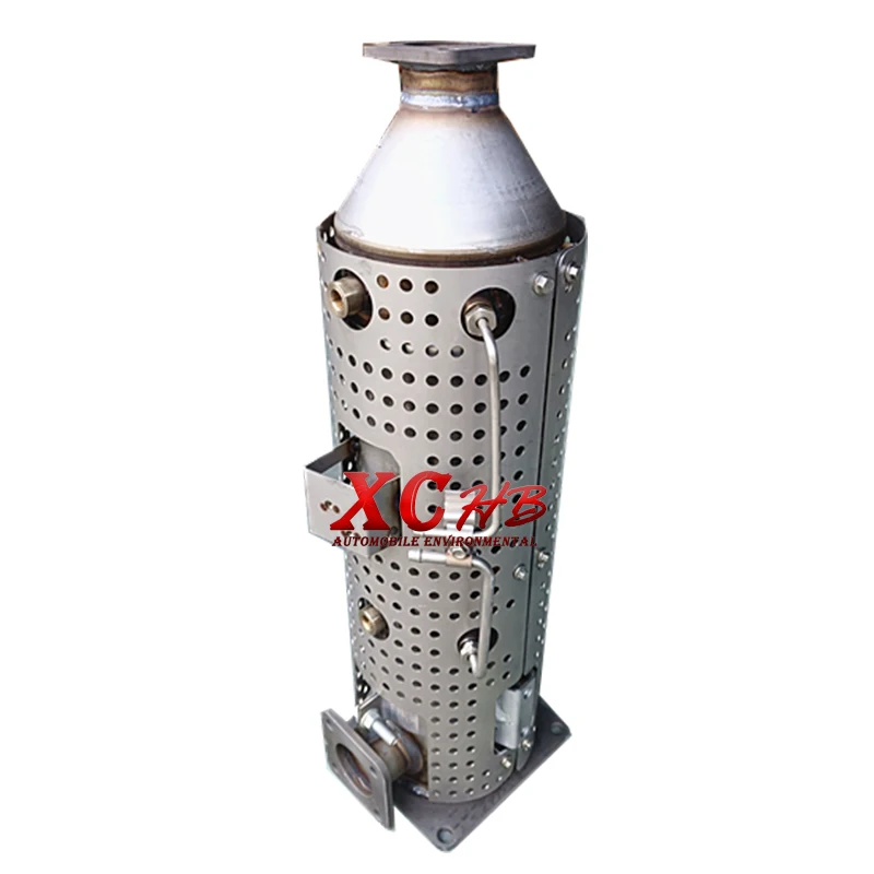 EURO 5 non-road catalytic muffler assembly Oxidation catalyst Silicon carbide DPF with coating Copper based