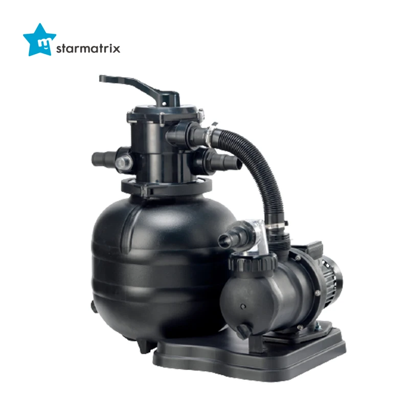 STARMATRIX above ground pool pump and filter automatic-backwash-sand-filter