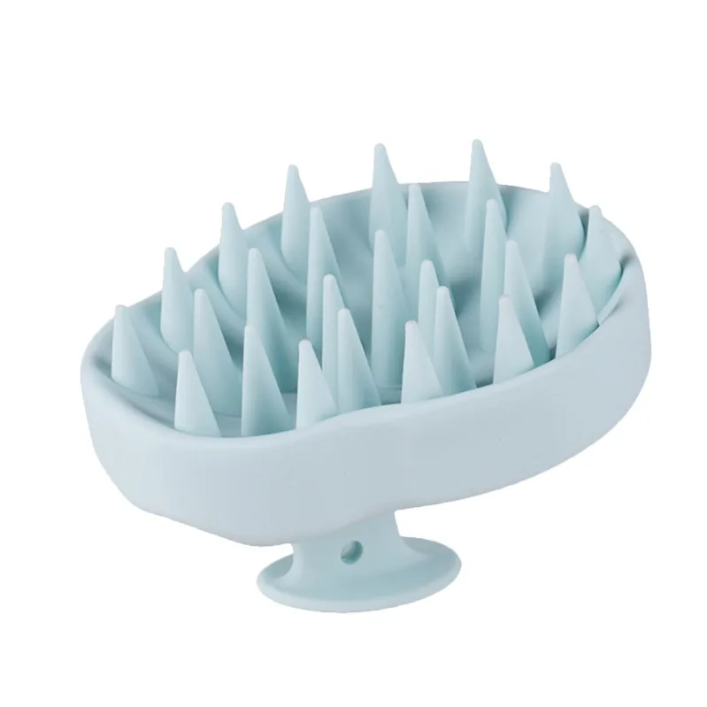 LMZ284 Updated Sensitive and Fragile Scalp Use Full Silicone Head Hair Shampoo Brush Scalp Massager