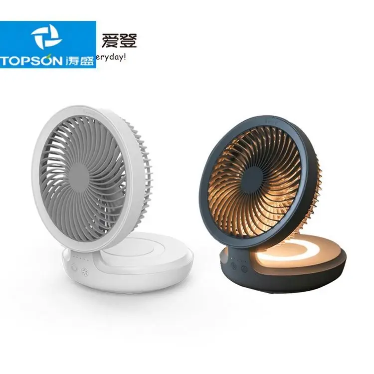 USB portable rechargeable desktop air circulator fan