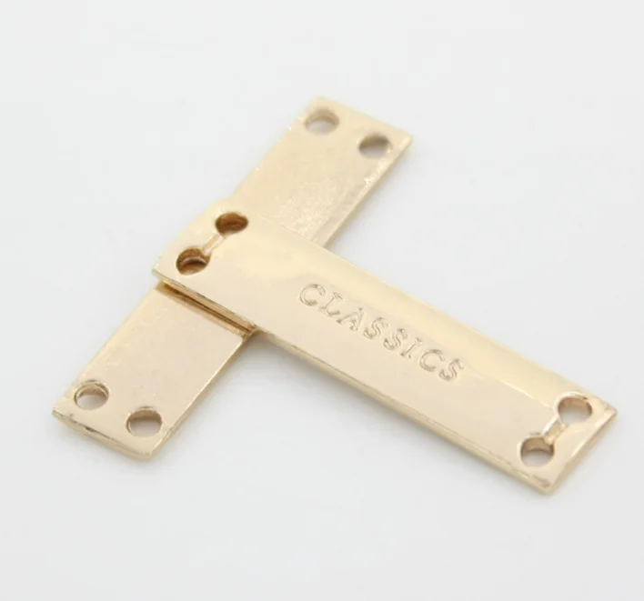 Металлическая бирка для обуви