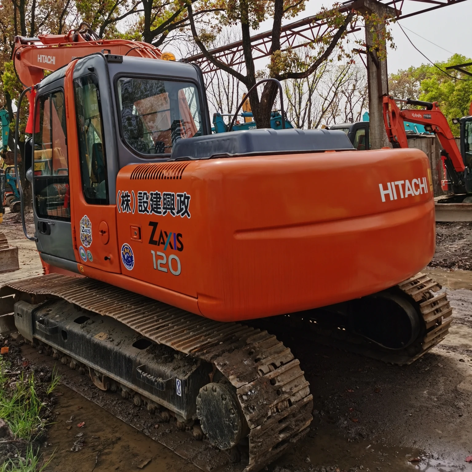 Good Quality HITACHI ZX120-6 Diggers second-hand excavator Construction Machinery Hitachi ZX120-6 Crawler Excavator