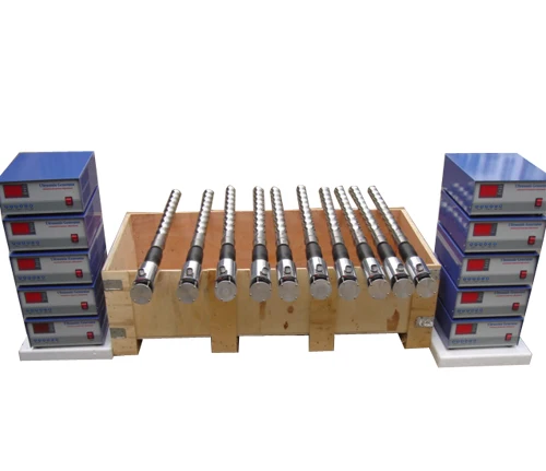 Ultrasonic tube reactor