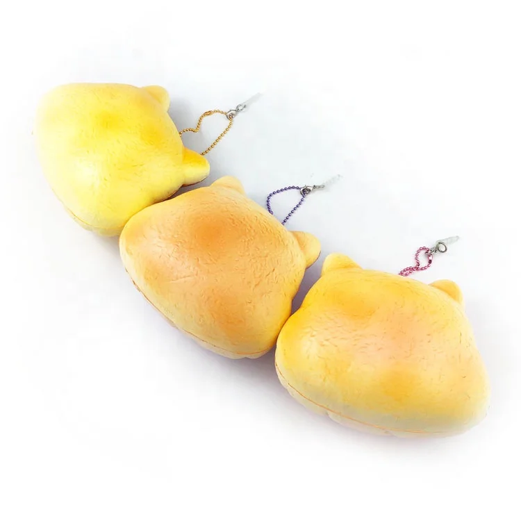 Индивидуальные милые супер мягкие сжимаемые мягкие игрушки в виде булочек для детей.