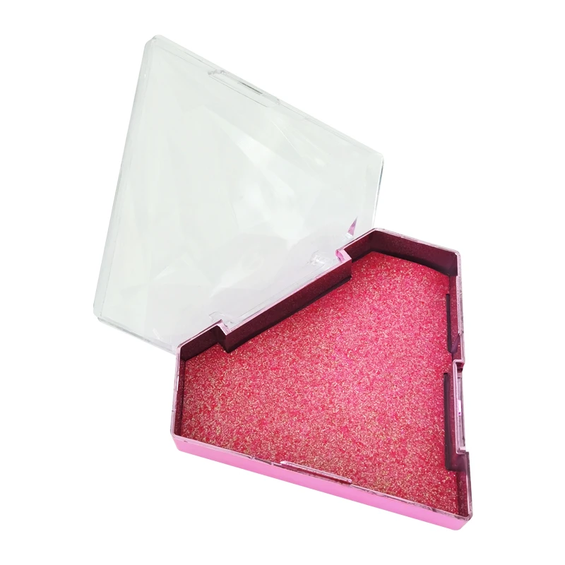 Lashes Eyelash Pink Box Cute Butterfly Lash Box Eyelashes Packaging Logo Custom Lash Box