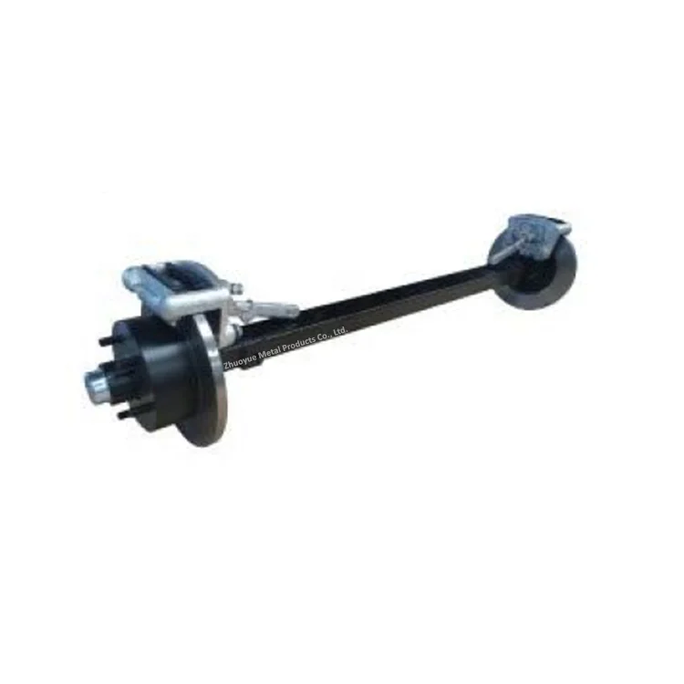 Box Farm Trailer Shaft Axle Small Light Duty ATV UTV Trailer Axles with Disc Mechanical Brake