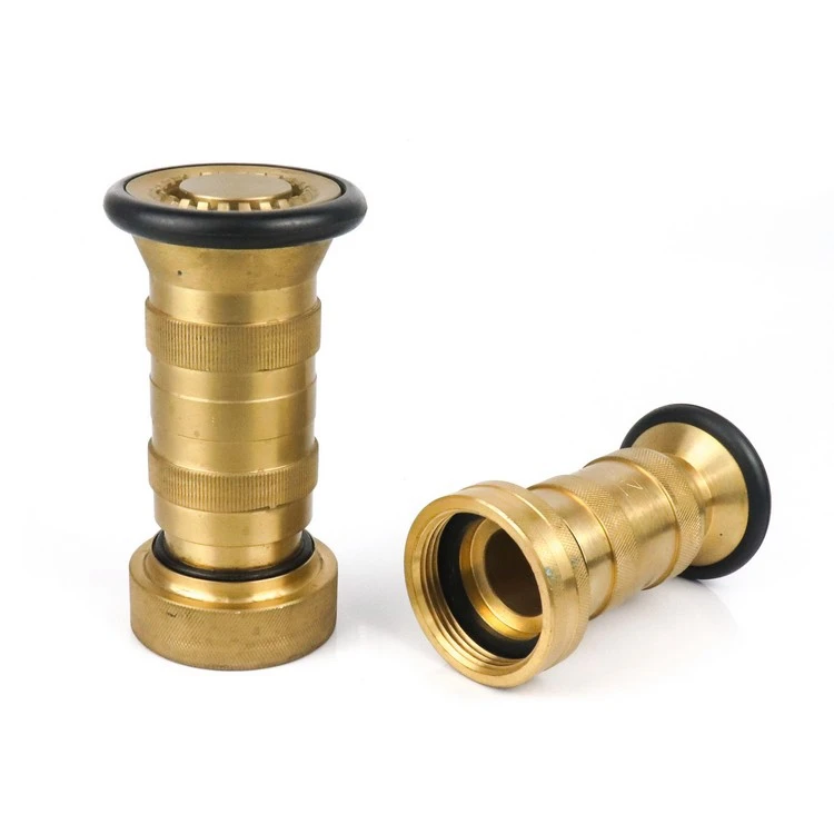 
Attractive Price Factory Manufacture Fire Spray Pressure Water Hose Brass Nozzle 