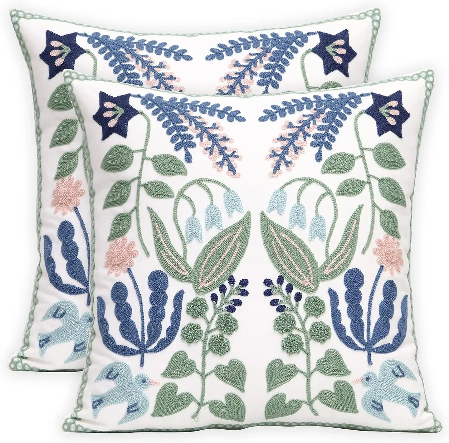 Modern Creative Design Embroidered Throw Pillow Living Room Bedroom Sofa Chair Colorful Throw Pillow