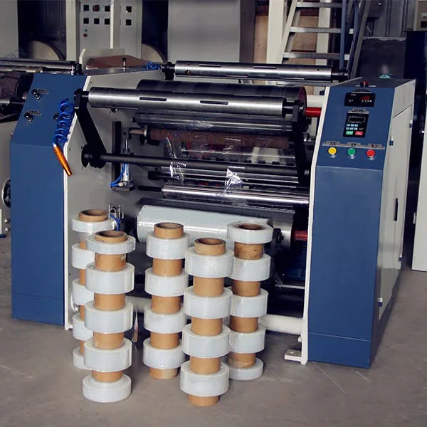 [JT-FC500]Manual Stretch PE Plastic Film Slitting And Rewinding Machine Paper Roll Slitting Machine With CE Standard