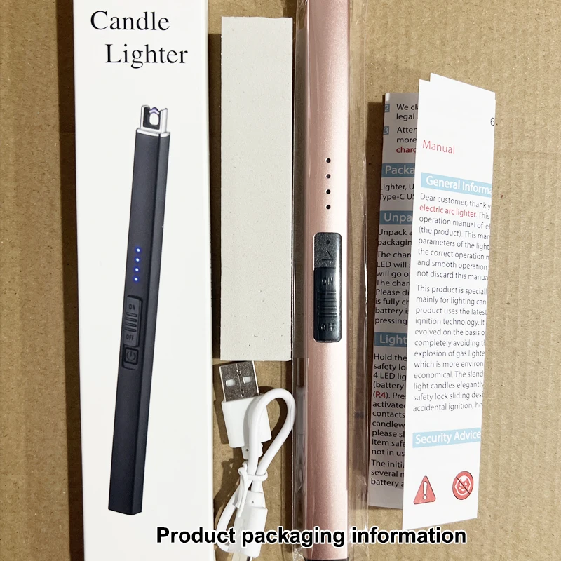 Wholesale good price Electric lighter Candle Lighter windproof BBQ Camping USB Rechargeable arc Lighter for outdoor home use