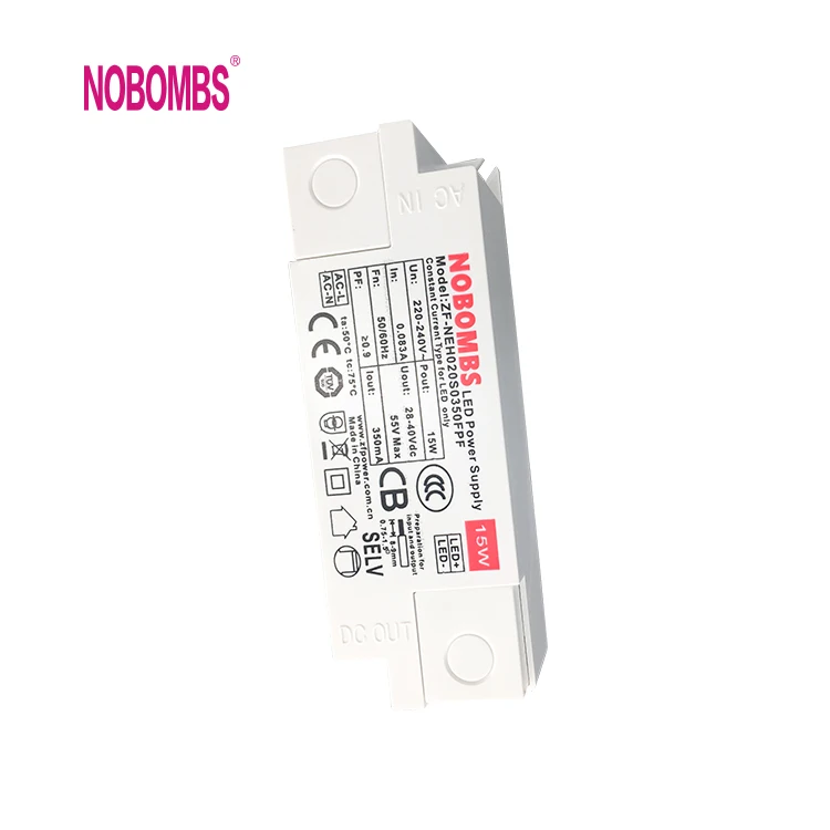 led driver 28/40v 15w350mA power supply