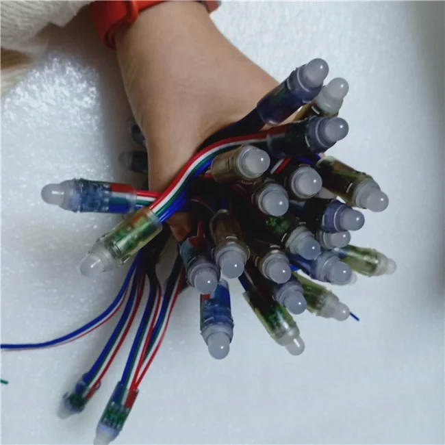 Водонепроницаемый одноцветный светодиодный наружный светильник 9 мм DC5V/12V для рекламы по низкой