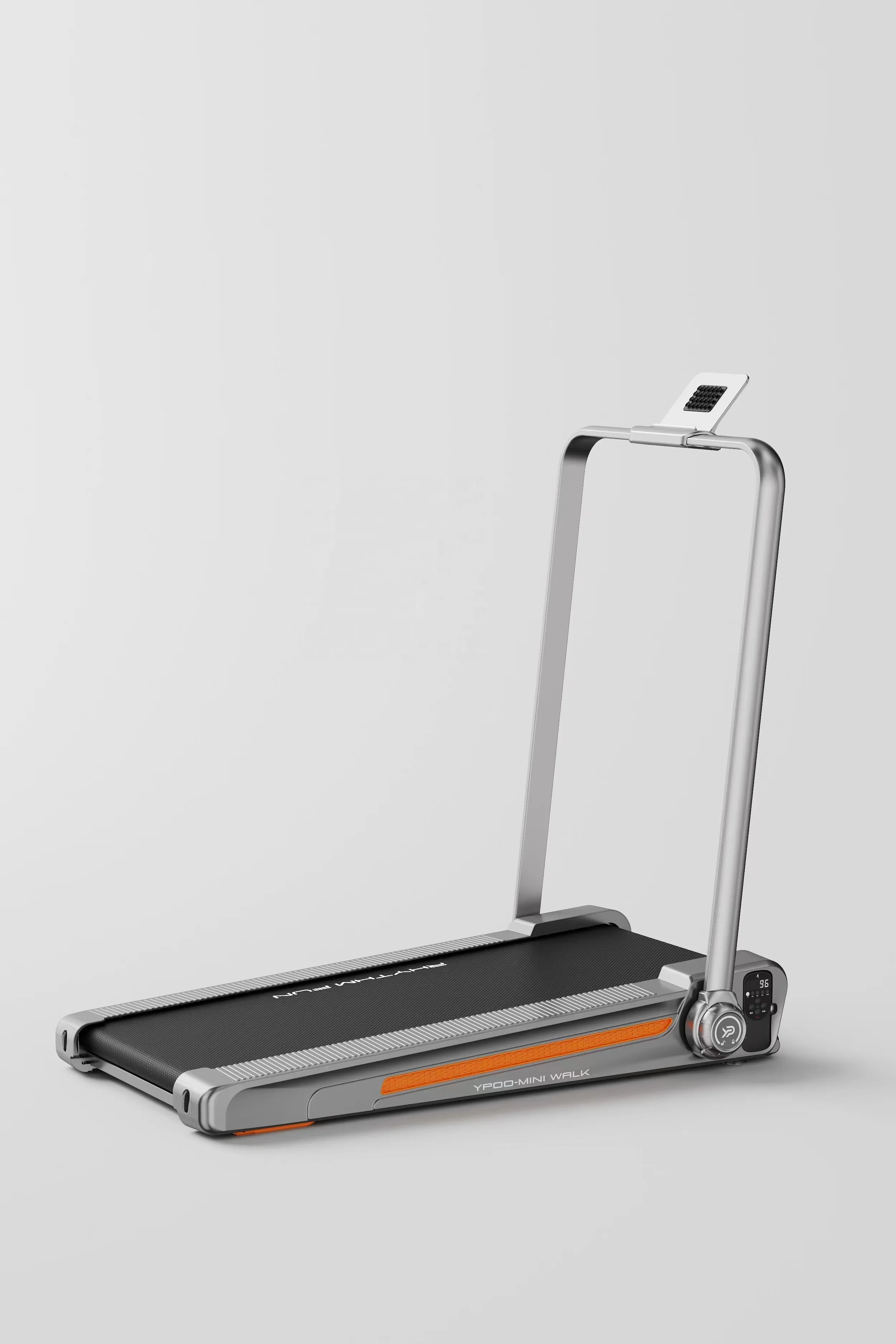 YPOO incline Portable Treadmill Running Machine  with  YPOOFIT APP cheap walking pad small portable folding treadmill