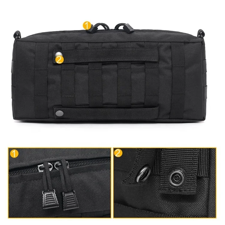 Tactical Medical Pouch Molle Sling Bag Large Capacity Pouch for Short Trips Bag Too Pack