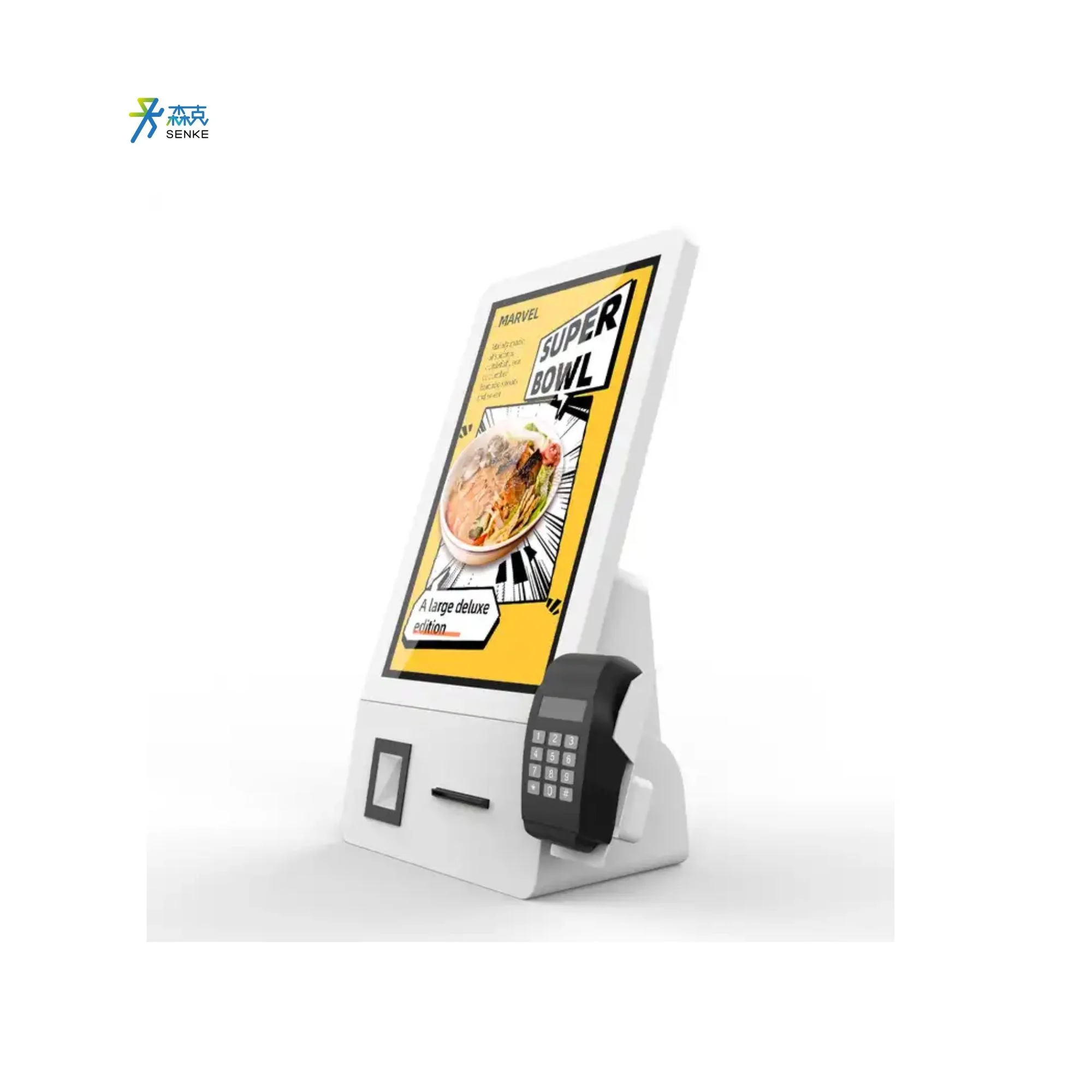 CashierCheckout Payment Kiosk Fast Delivery Panel Pc for Supermarket Restaurant Ordering Rfid Self Checkout Machine