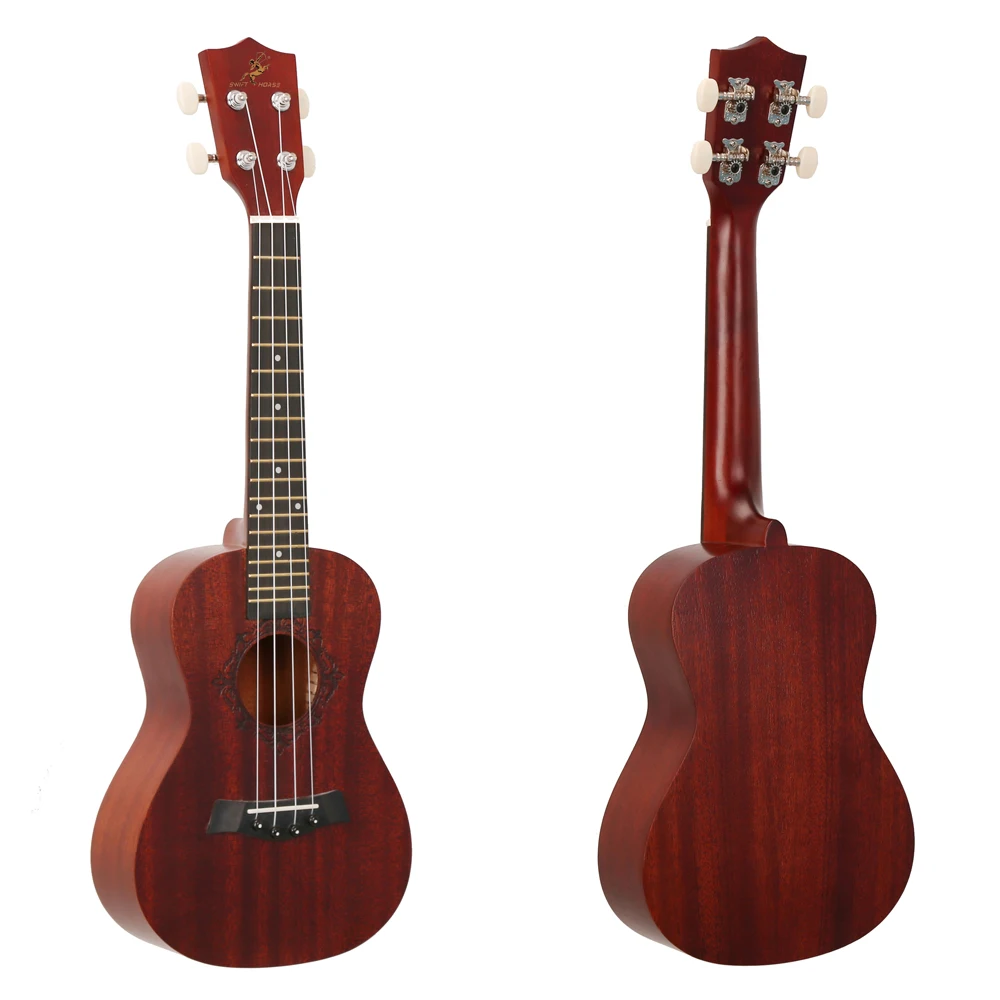 Cheap Wholesale 23 Inch Music Concert Popular Bass Ukulele Mahogany Electric Ukulele for Player