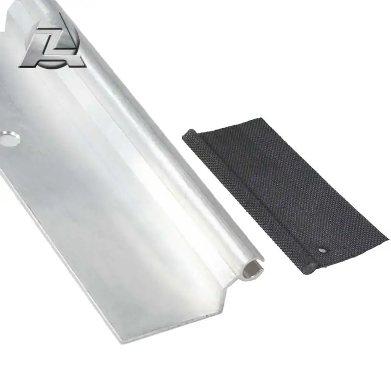 China manufacturer anodized single sail track aluminum tent frame keder rail profile