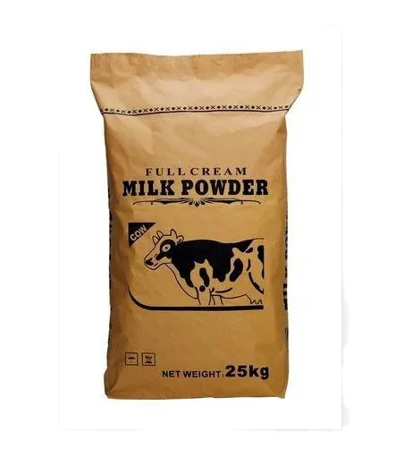 manufacturer 1kg 2kg 10kg 15kg 25kg food grade anti-slip multiwall paper flour packaging bags with custom printing
