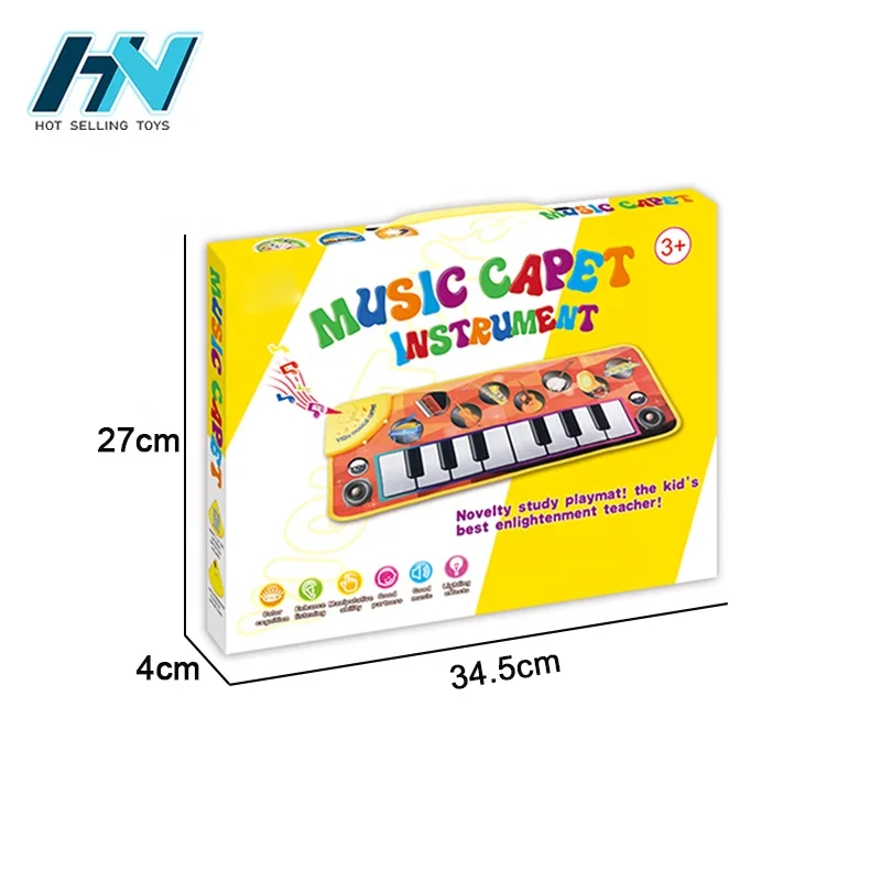 
Kids early educational musical toy electronic piano blanket music dance play mats 