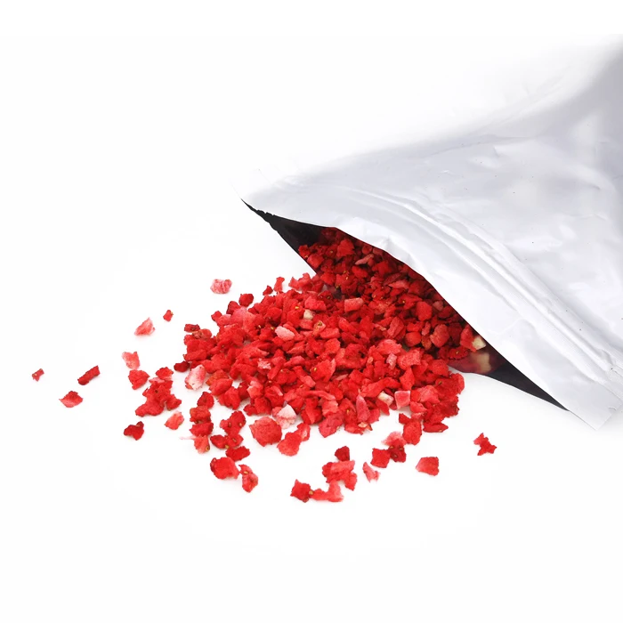 TTN wholesale Freeze Dried Strawberry With Snacks dried strawberries dice slice whole