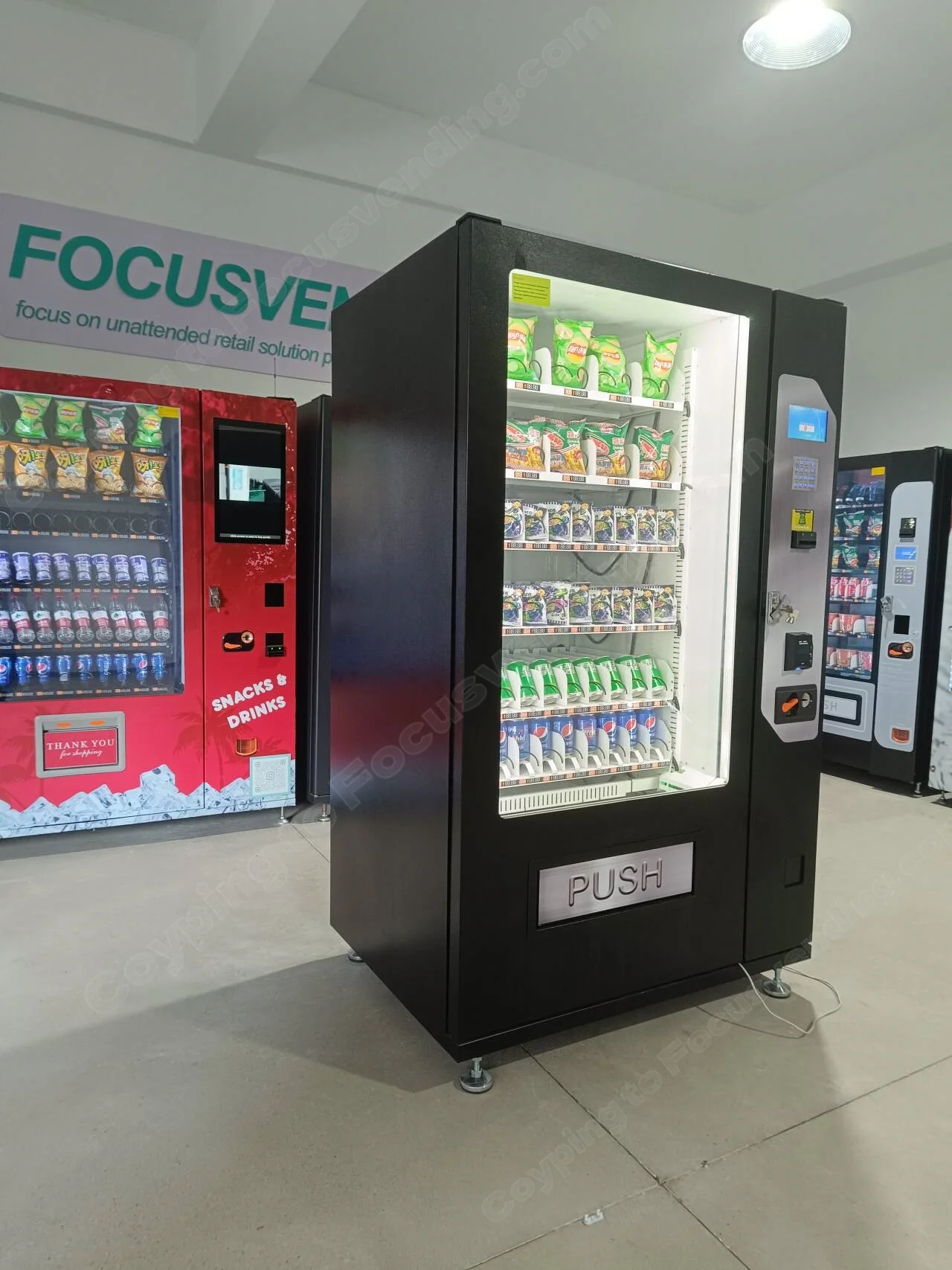 Vending Machine Snack and Drink, Cooling System, Nayax Payment for Sale Germany
