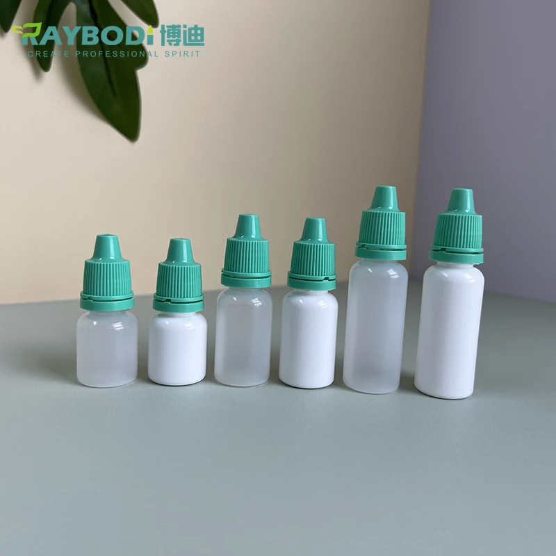 Biodegradable Medicine Packaging PE Eye Dropper Bottle 15ml Mlfor Treat Plastic Drop Bottles