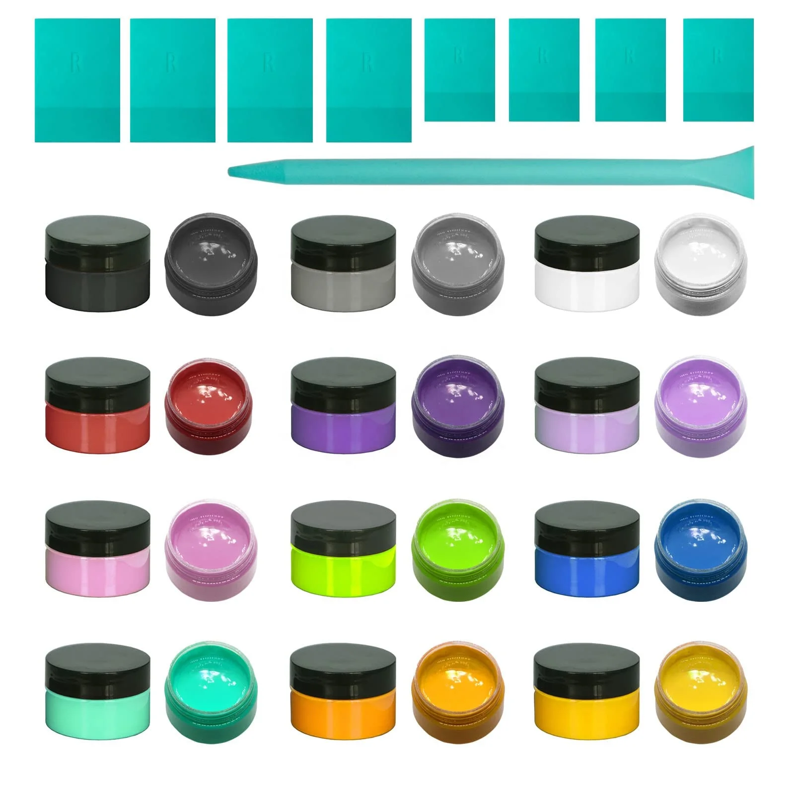 WBG Chalk Paste Screen Printing Ink for Mesh Transfer Furniture DIY Home Decoration