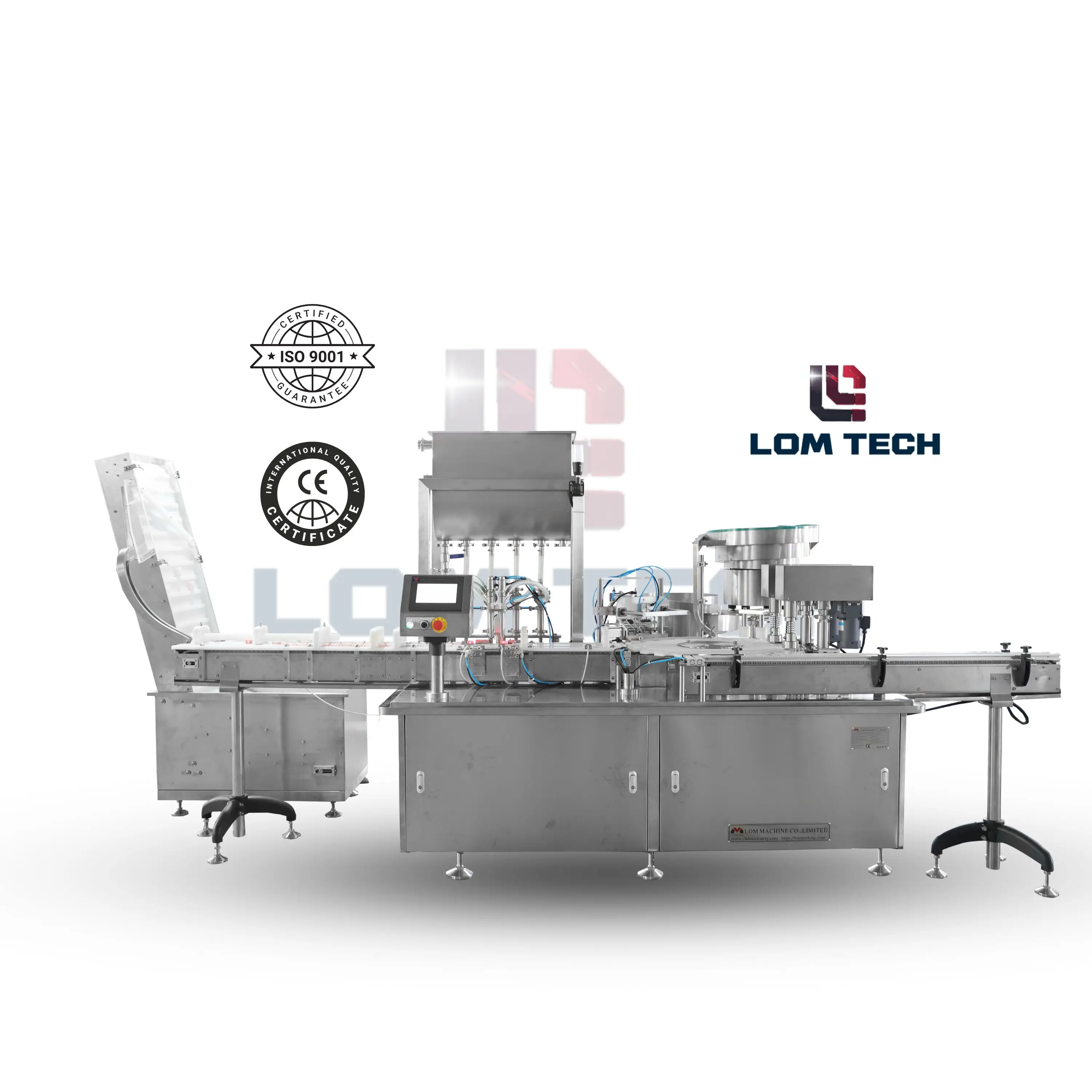 Automatic Liquid Soap Production Line Shampoo Dishwashing Filler Liquid Detergent Body Cosmetic Lotion Bottle Filling Machine