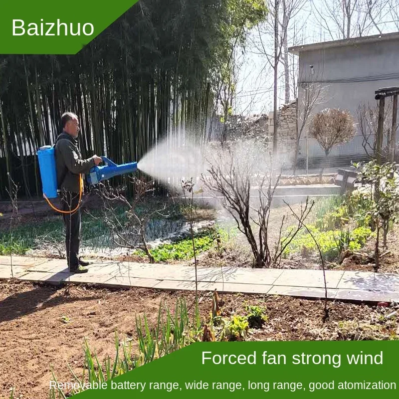 Sprayer  with Sixth Generation Hair Dryer  Knapsack electric sprayer portable atomizer high pressure disinfection sprayer