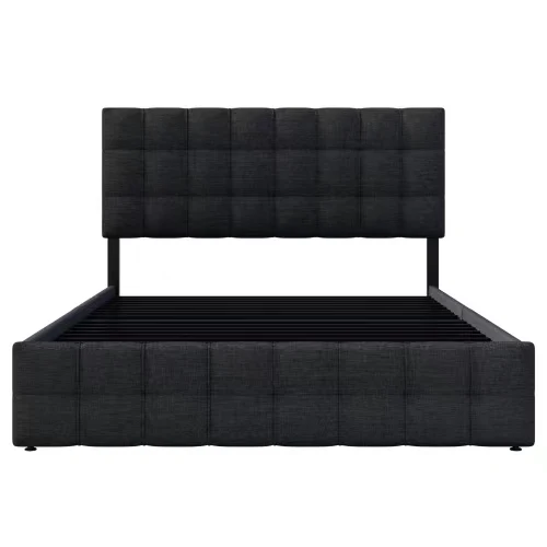 Elegant encaissable luxury pretty containable single full bedroom doll stych bed with drawer wooden furniture bed modern single