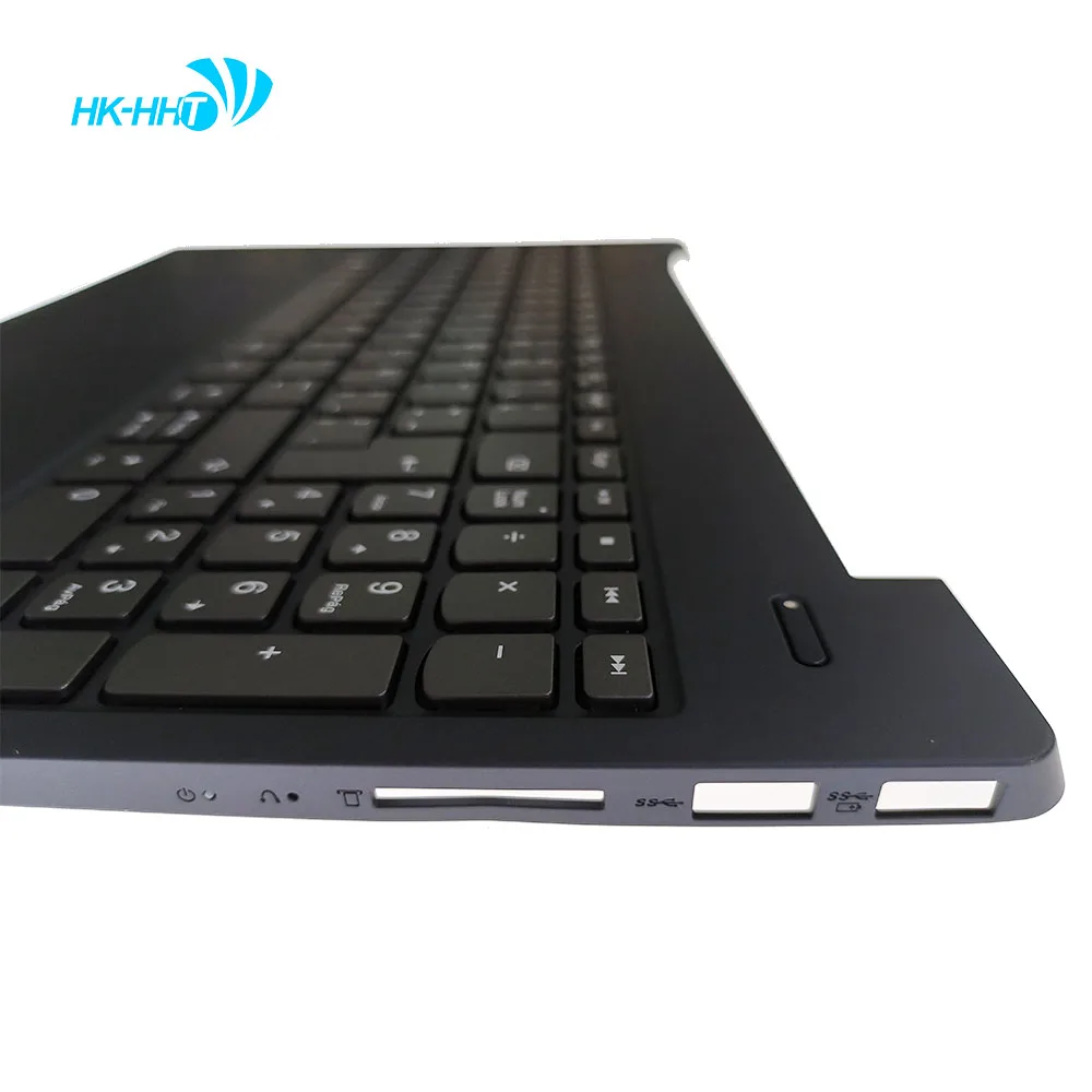 Синяя латинская Крышка для ладоней с клавиатурой Lenovo Iideapad S340-15iwl S340-15api S340-15