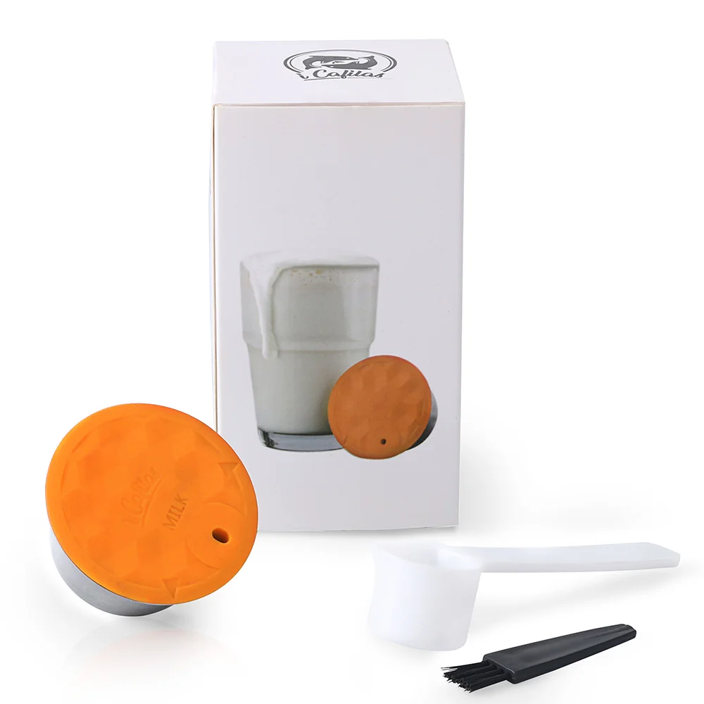  2020 Amazon more crema Высококачественная многоразовая кофейная капсула из нержавеющей стали красивой формы для dolce