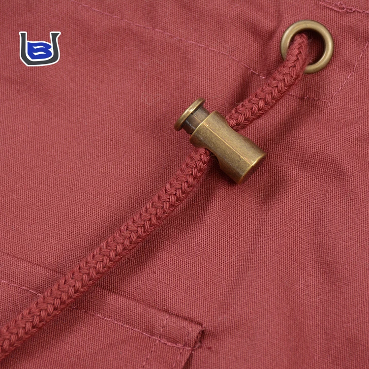 Casual cotton adjustable waist hoodie vest with pocket for journalists photography camping