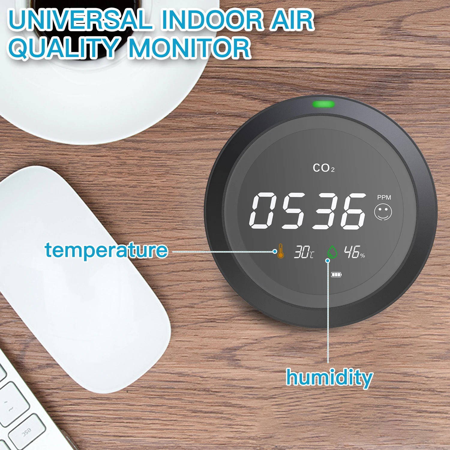 Intelligent Alarm System Home Precise Accurate Result Carbon Dioxide Detection