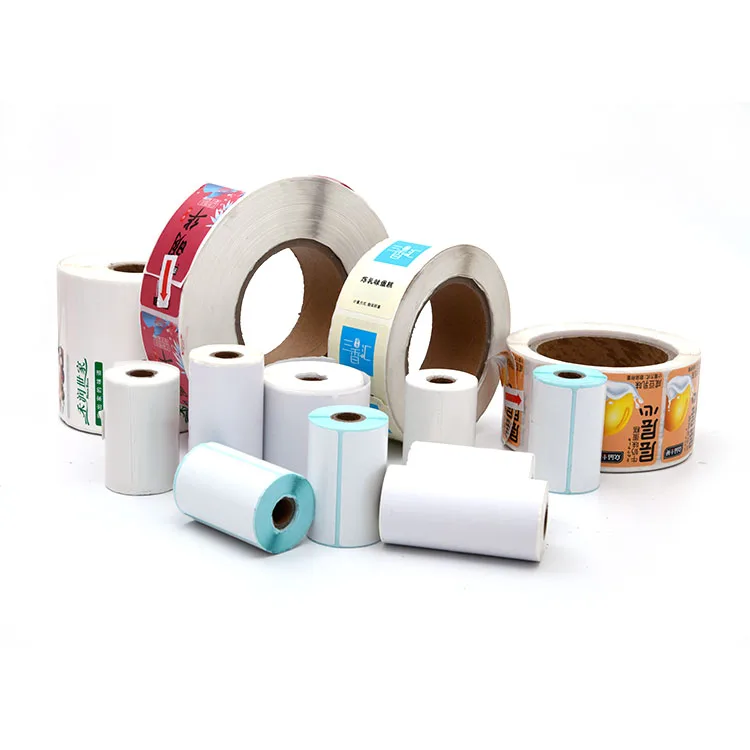 Personalized label adhesive glass waterproof water proof stickers adhesive label with factory direct sale