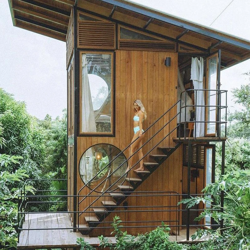 Стандартная деревянная пляжная вилла в американском стиле роскошный недорогой современный дом сборный с