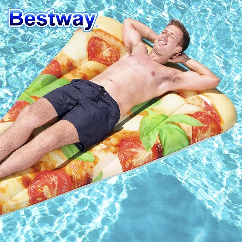 44038 Realistically Pizza Slice Floating Island Swimming Inflatable Pool Float