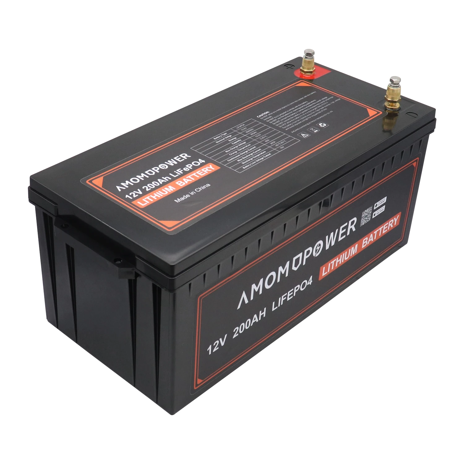 12V 200Ah Lifepo4 Lithium Ion Phosphate Battery Custom Size for Electric Systems Solar Energy Storage Replace Acid Battery