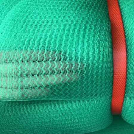 Construction protective wire mesh with color green