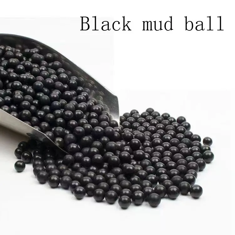Slingshot safety mud ball bullets 9mm 10mm elastic steel balls weighted colored mud balls