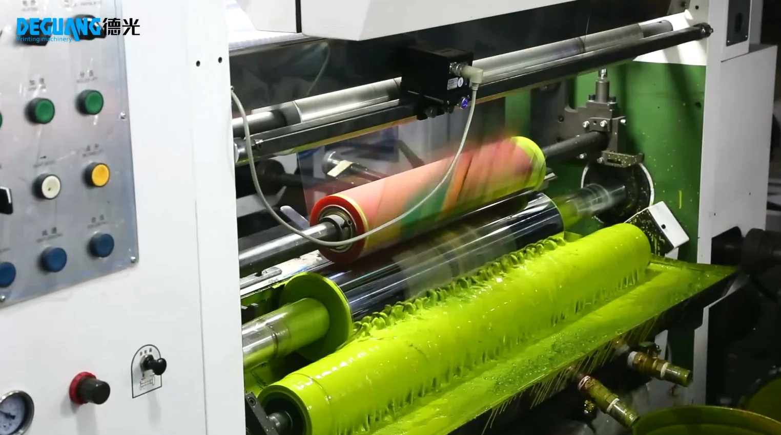 Hot Selling 8 Color Label Printing Machine Rotogravure Printing Machine