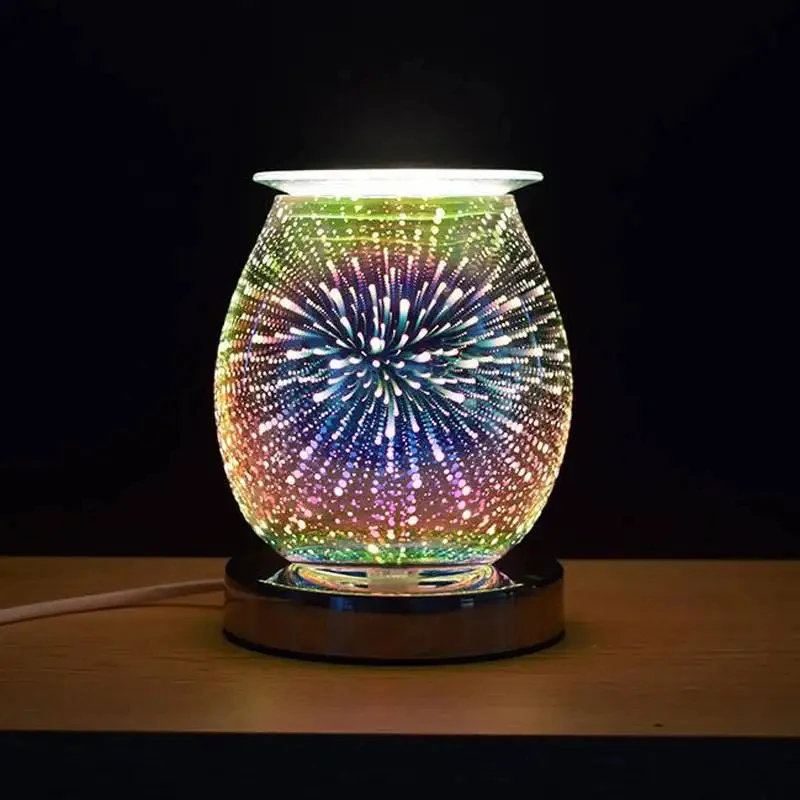 customize electric wax melter candle warmer gift set silicone wax warmer electric wax burner for melts
