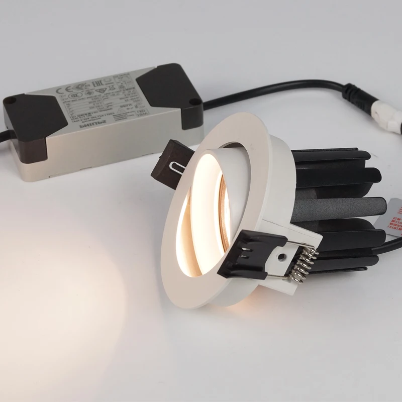 8W 10W LED Ceiling Mounted Downlight LED Recessed Adjustable Spotlight Indoor Lights Spotlight